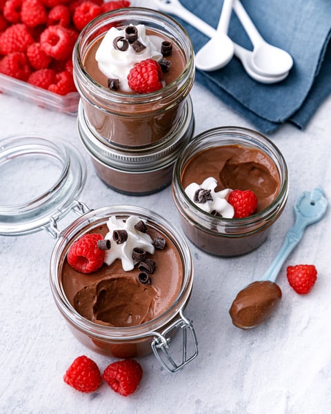 (Vegan) Dark Chocolate Mousse